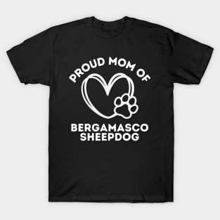 Bergamasco Sheepdog Life is better with my dogs Dogs I love all the dogs T-Shirt